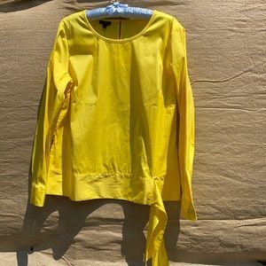 Talbots blouse yellow new
